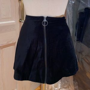 Free people Suede mini skirt